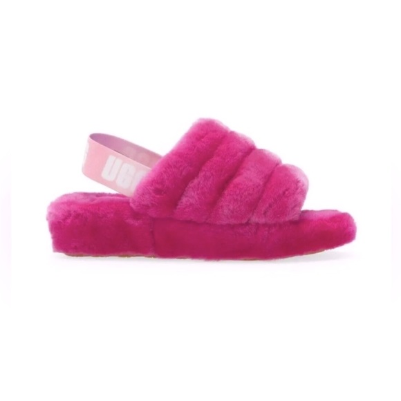 Pink “Fluff Yeah” by UGG - Picture 1 of 3